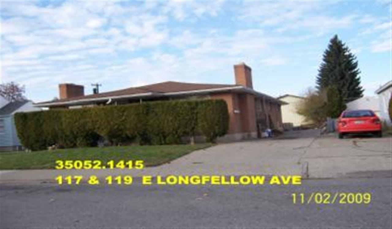 Property Photo:  117 &Amp 119 E Longfellow Ave  WA 99207 