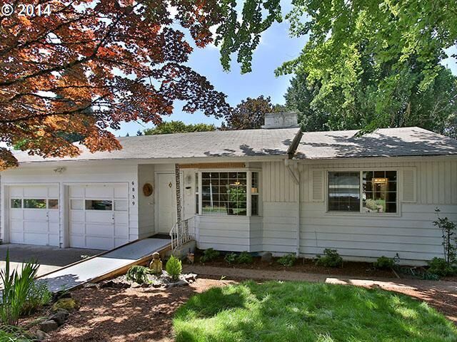 Property Photo:  6839 SW 15th Ave  OR 97219 