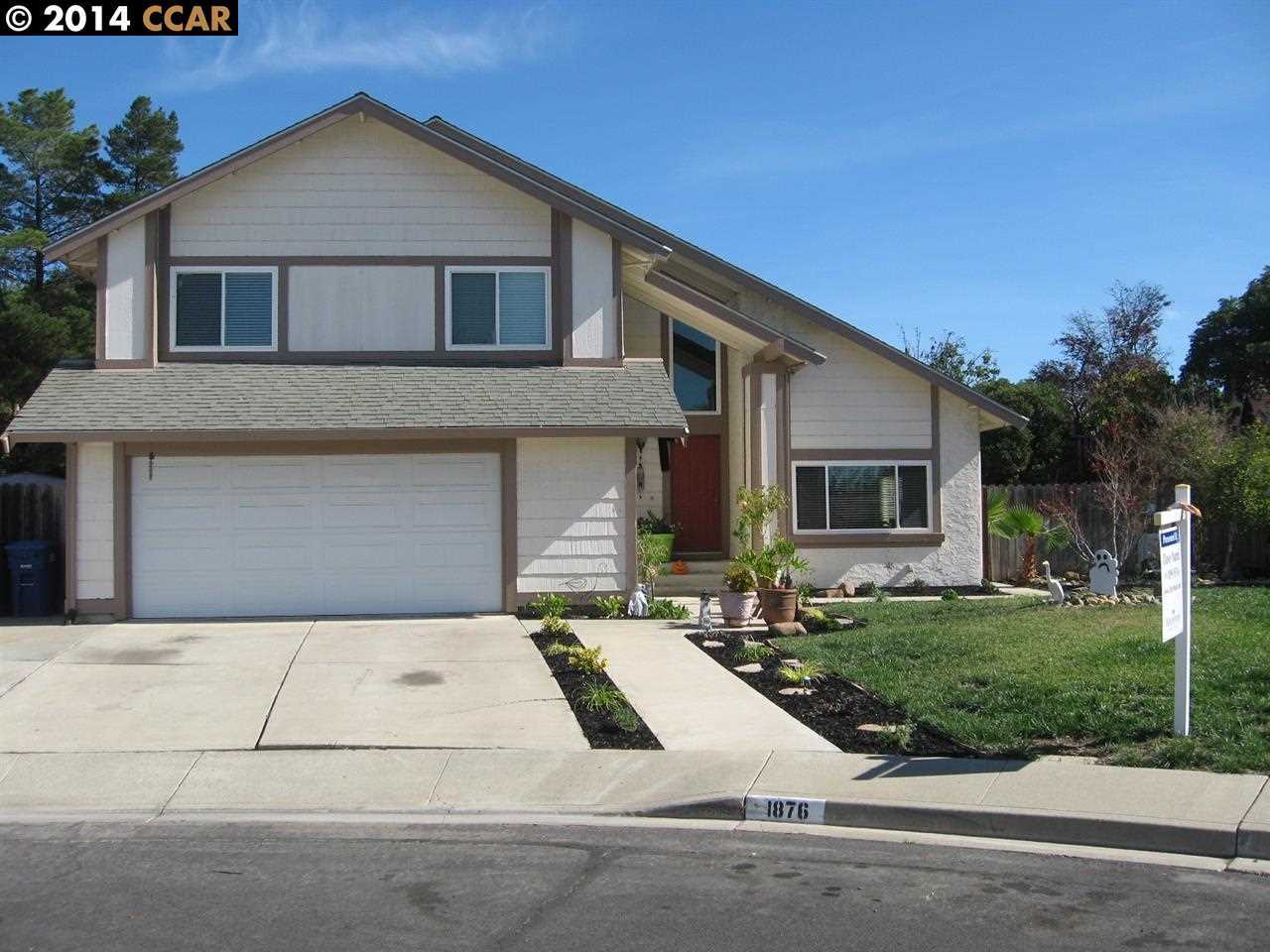 Property Photo:  1876 Palomino Pl  CA 94521-1538 