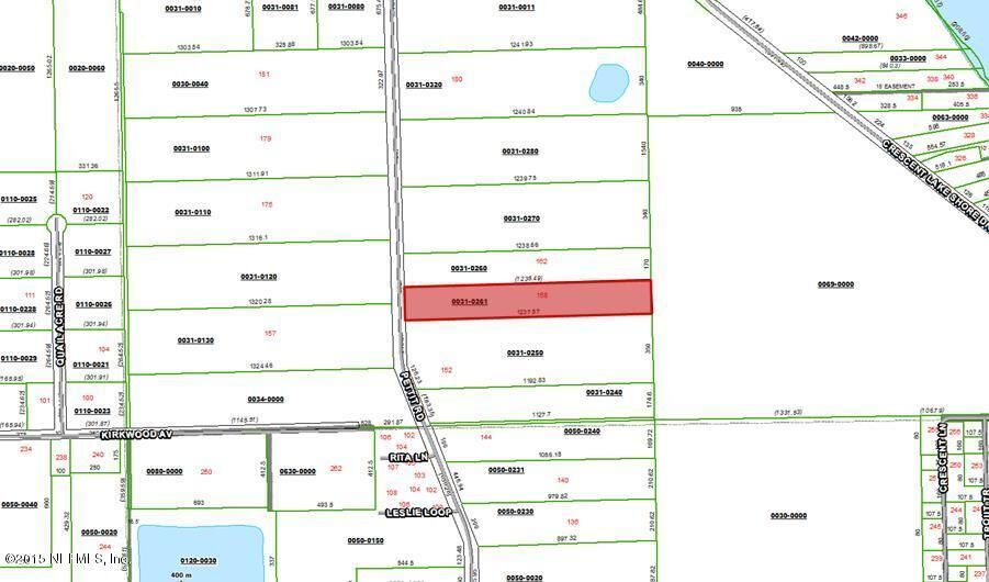 Property Photo:  158 Pettit Road  FL 32112 