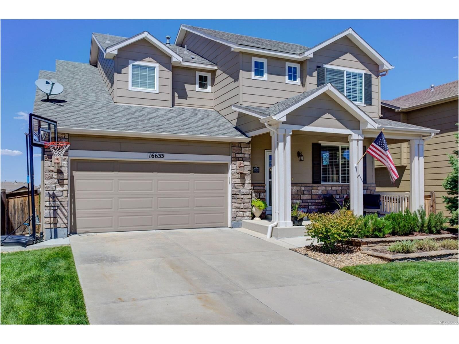 Property Photo: 16633 East Prairie Wind Avenue CO 80134
