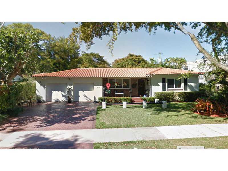 Property Photo:  215 Camilo Av  FL 33134 