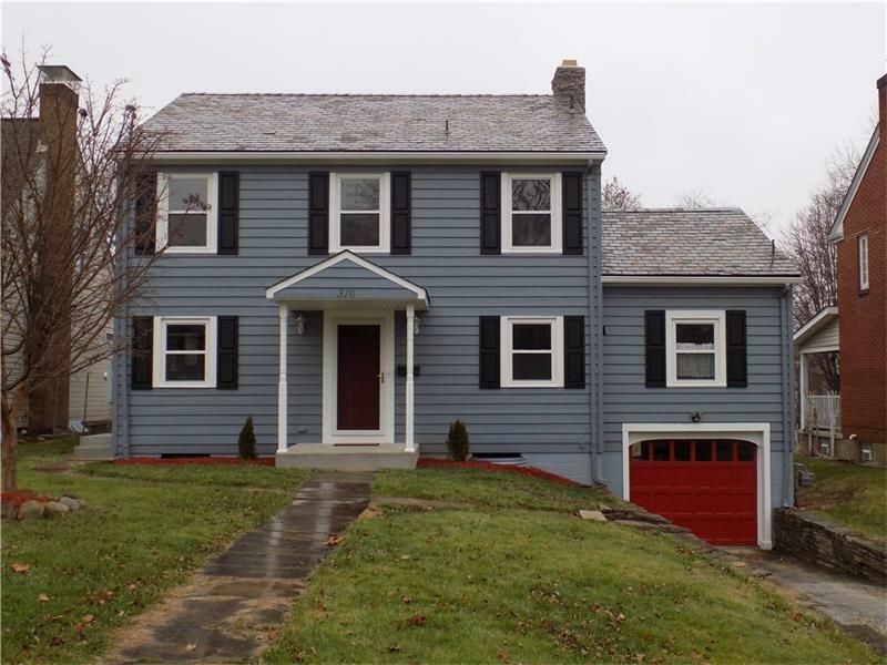 Property Photo:  316 Crest Ave.  PA 15022 