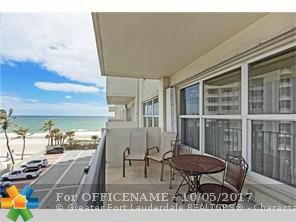 Property Photo: 3550 Galt Ocean Dr 409 FL 33308
