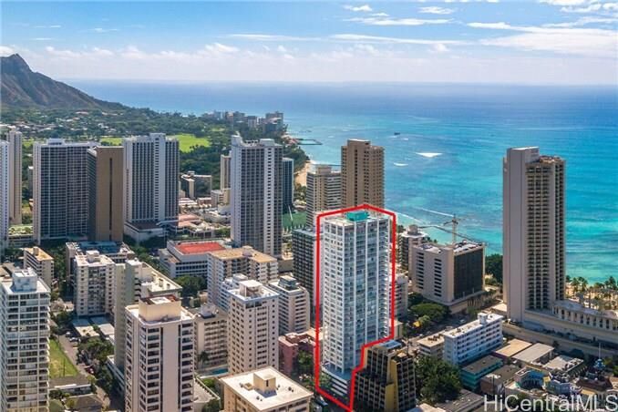 Property Photo:  2427 Kuhio Avenue 1304  HI 96815 