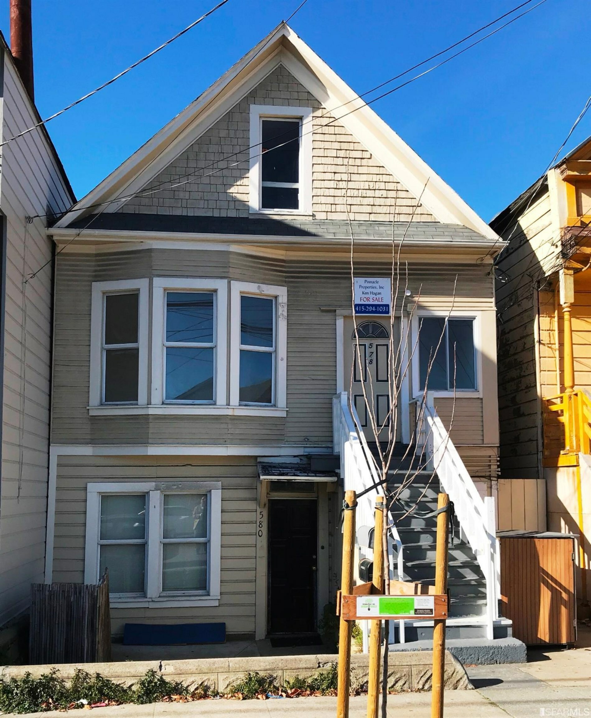Property Photo: 578 580 Naples Street CA 94112