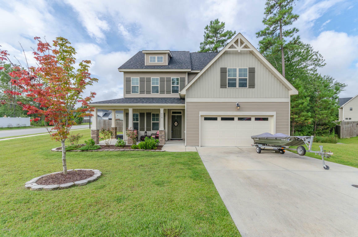 Property Photo:  418 Cyrus Thompson Drive  NC 28546 