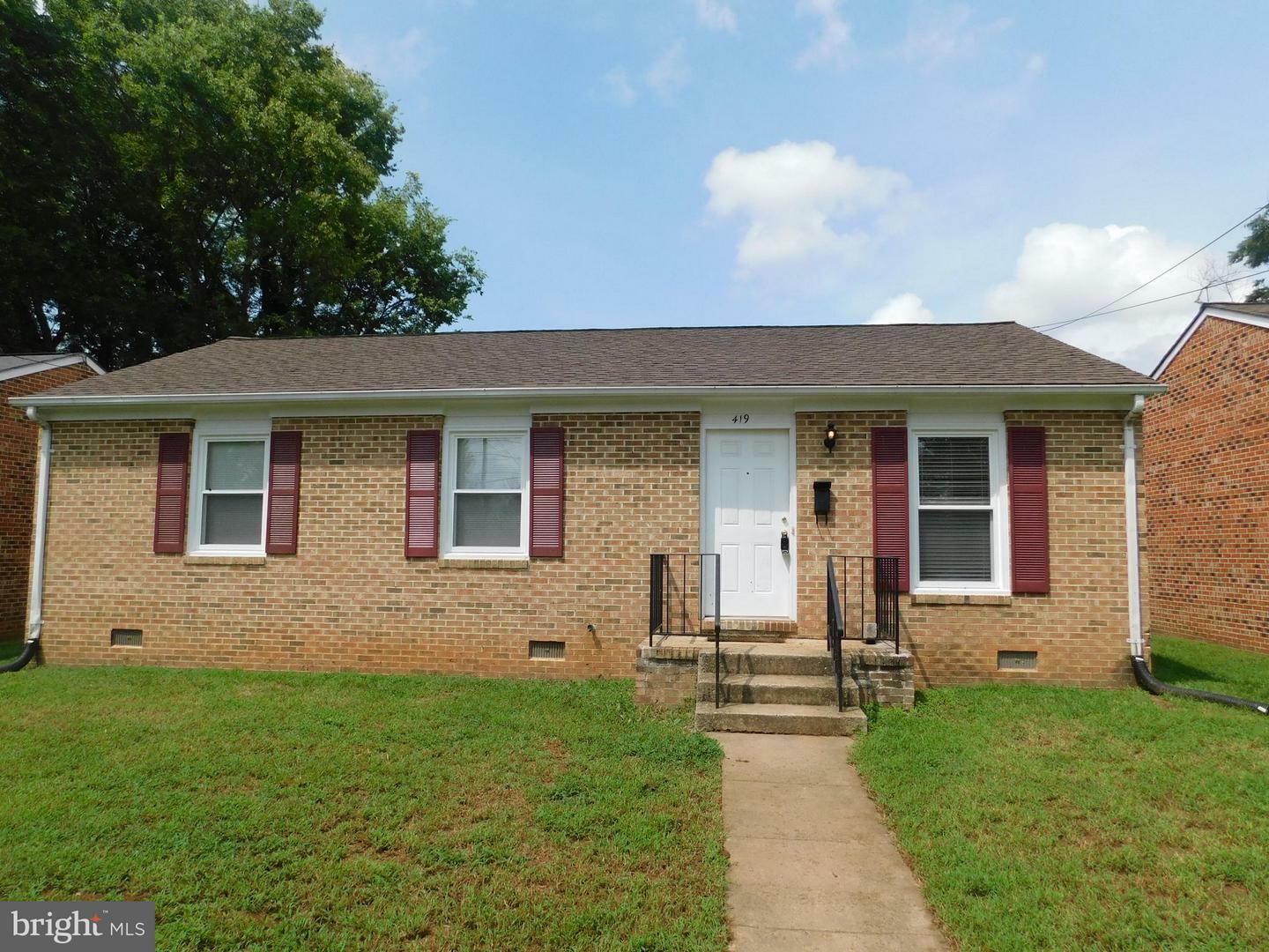 Property Photo:  419 Tyler Street  VA 22401 