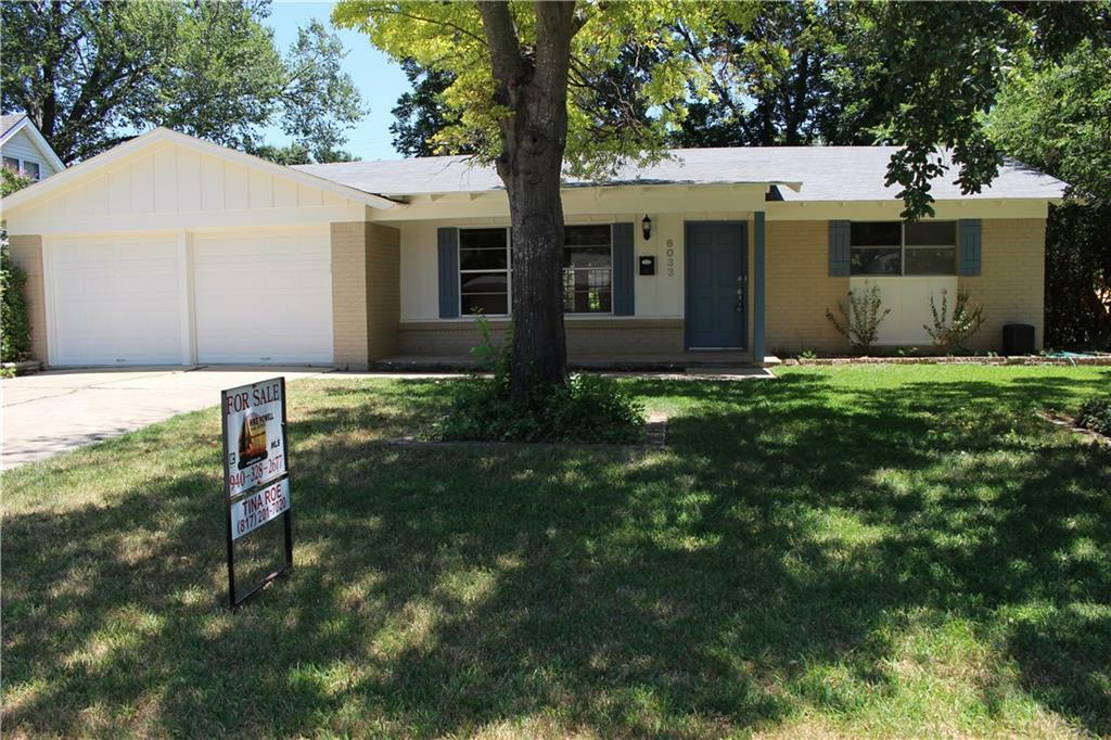 Property Photo:  6033 Wheaton Drive  TX 76133 