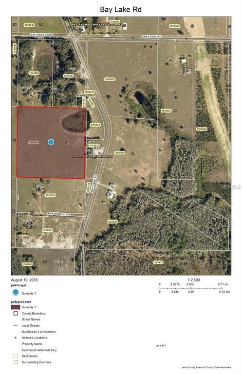 Property Photo:  Lot 9 Bay Lake Road  FL 34736 