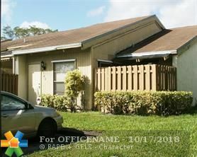 Property Photo:  8143 SW 24th St 8143  FL 33324 