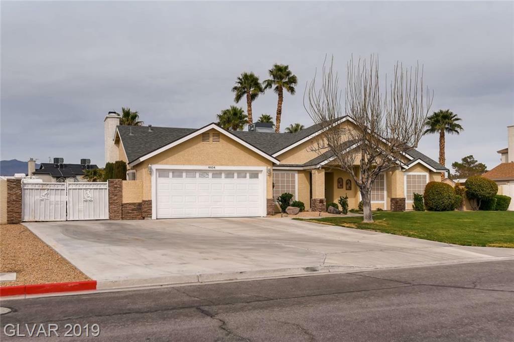 Property Photo:  4604 Cattleman Avenue  NV 89031 