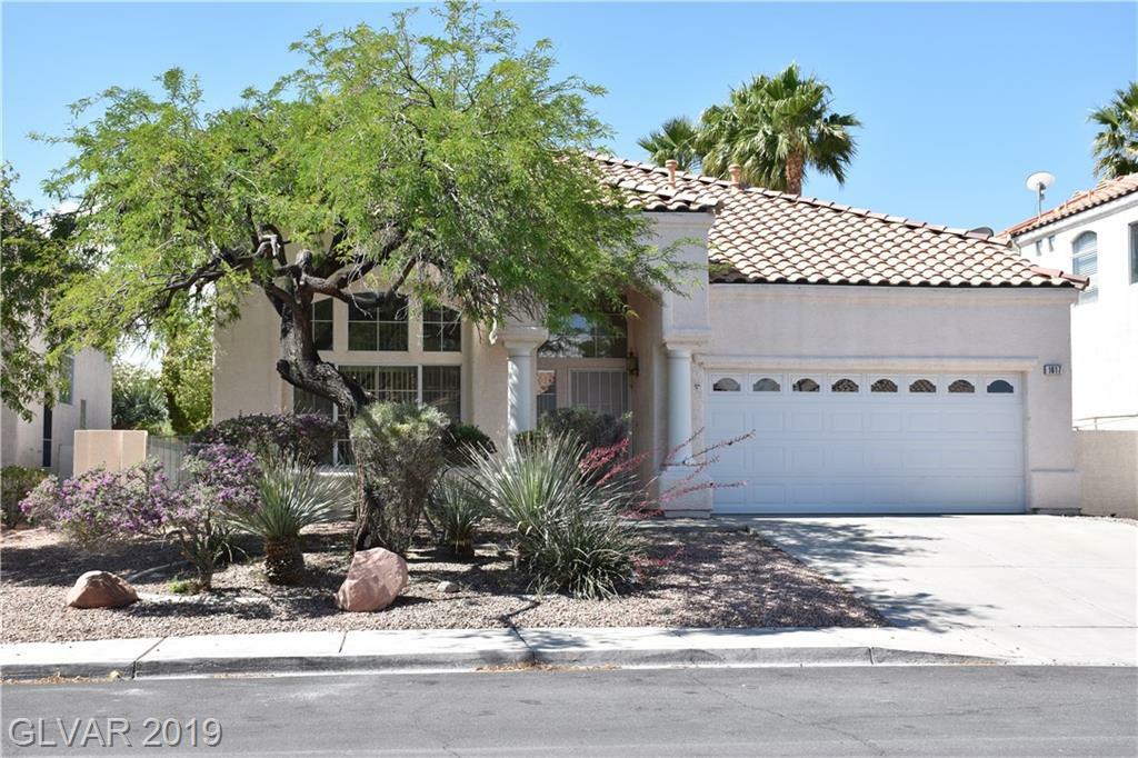 Property Photo:  1617 Redhawk Court  NV 89074 