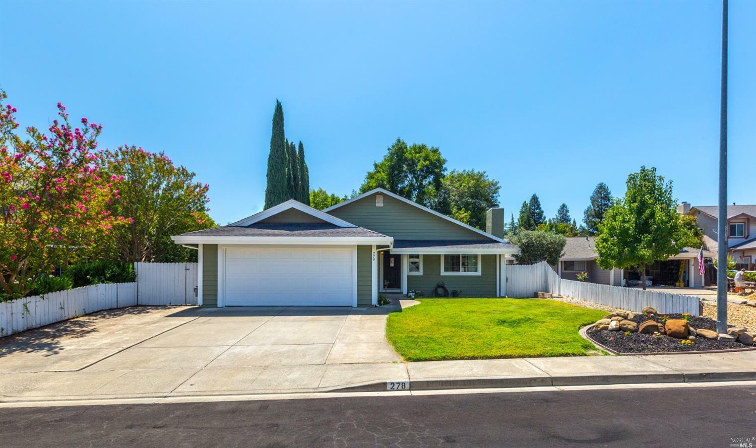 Property Photo:  278 Donegal Court  CA 95688 