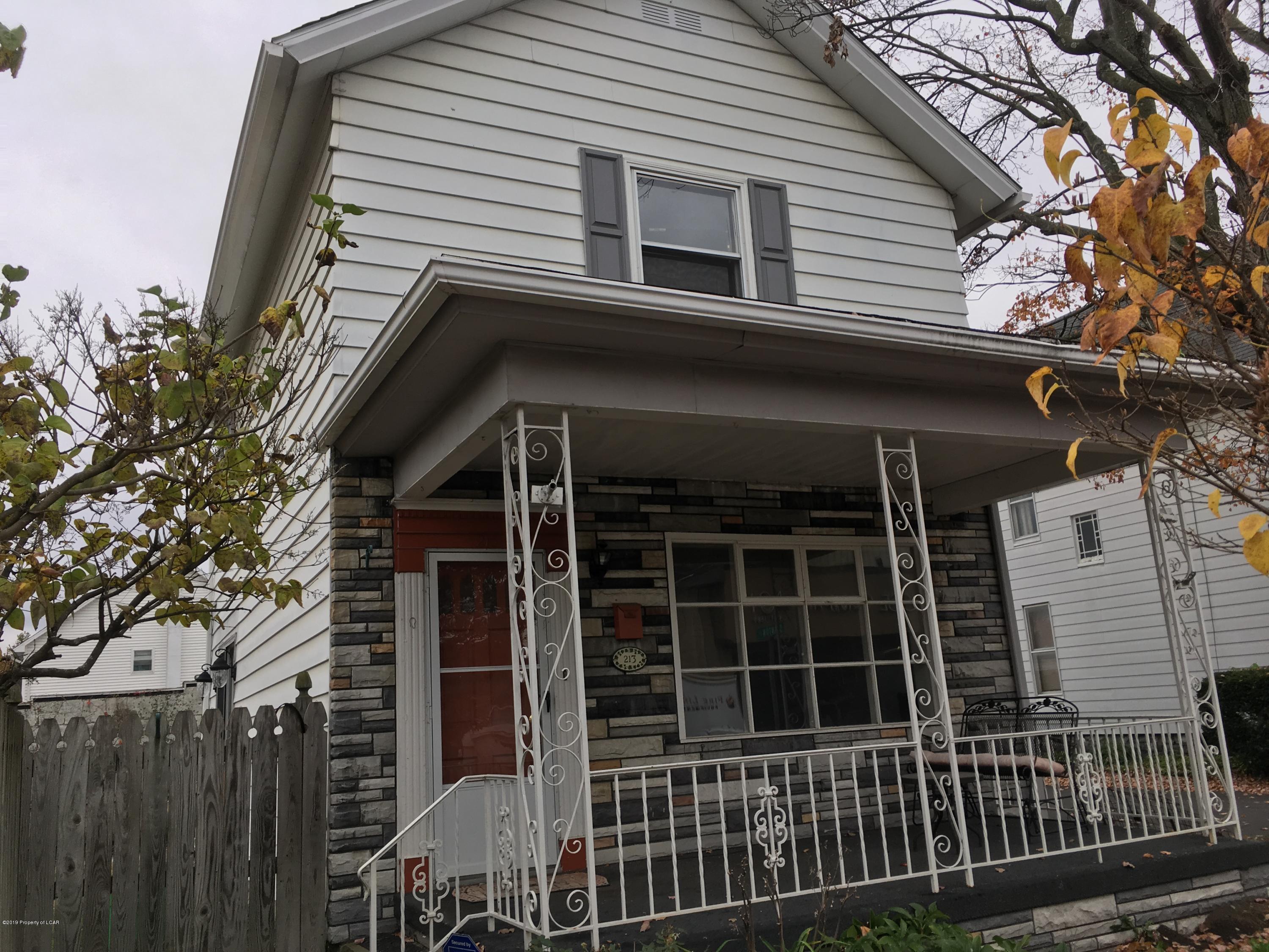 Property Photo:  213 Spring Street  PA 18643 