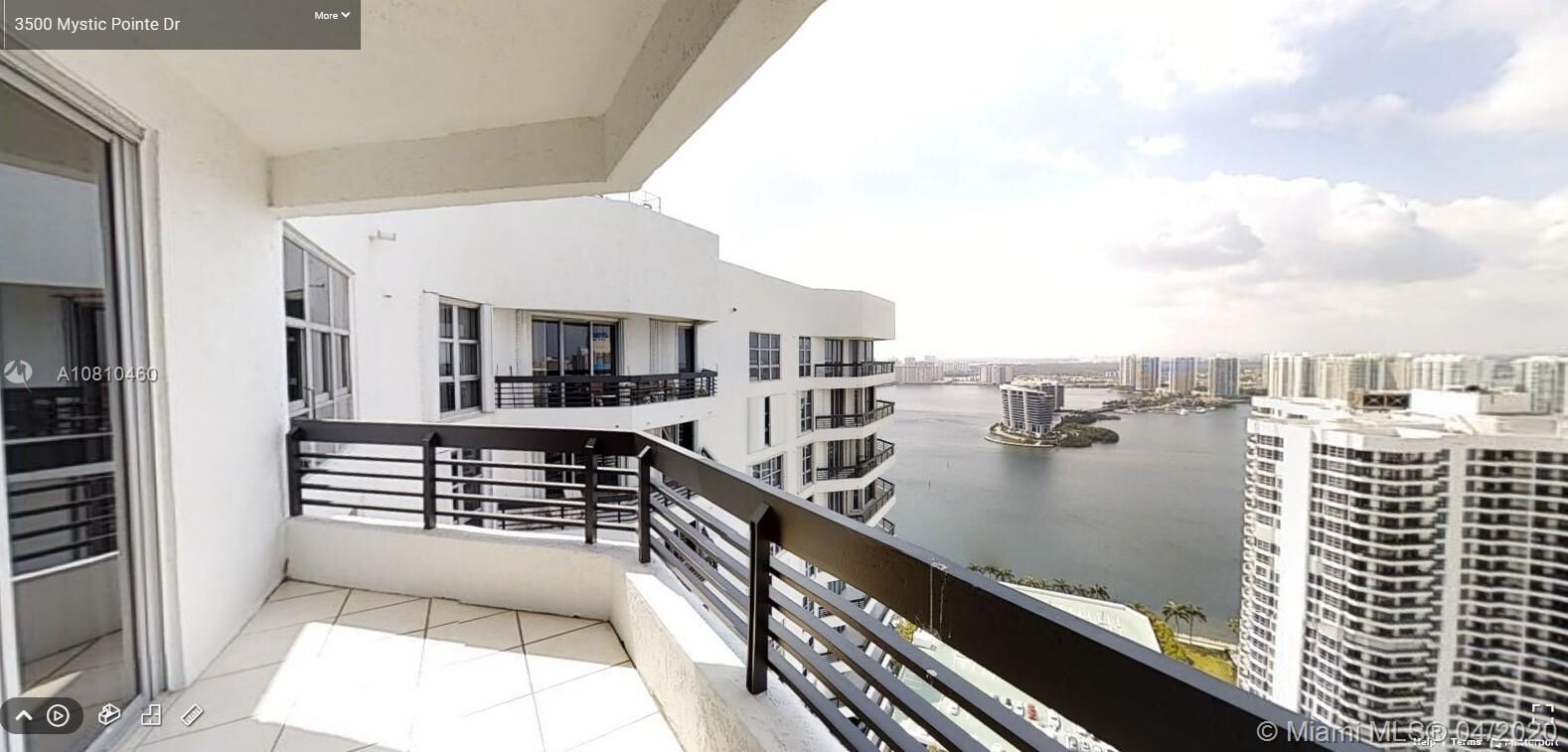 Property Photo:  3500 Mystic Pointe Dr Ph3  FL 33180 