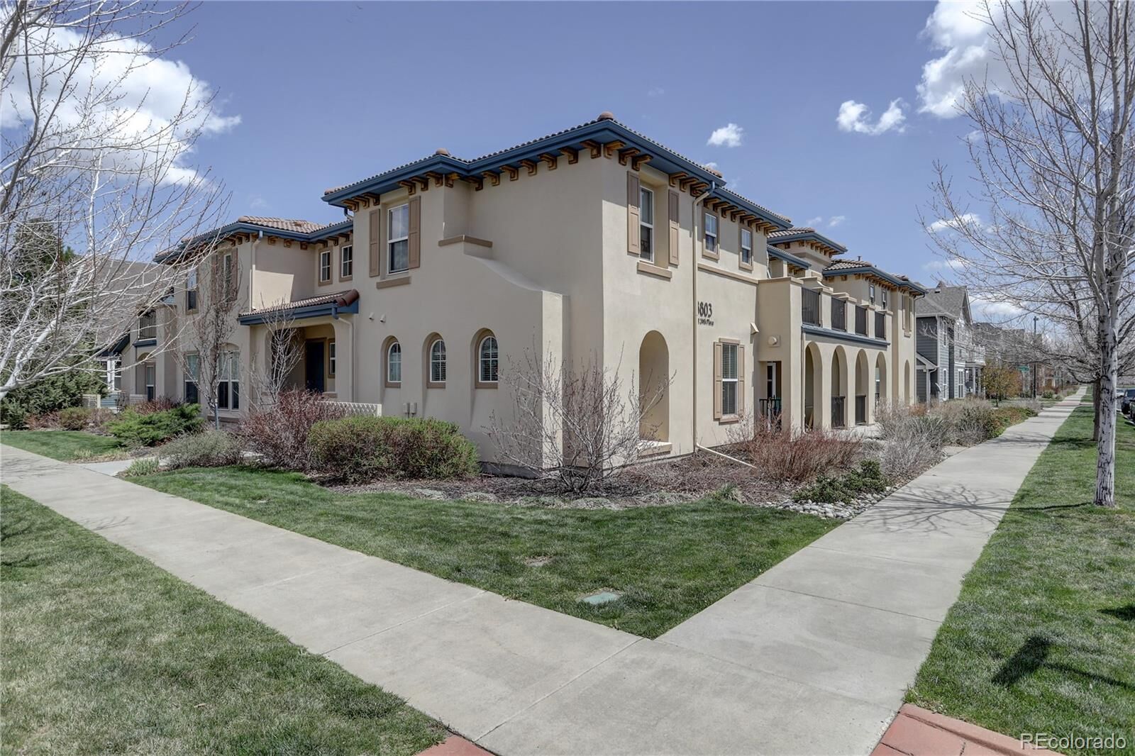 Property Photo: 8803 E 24th Place 105 CO 80238