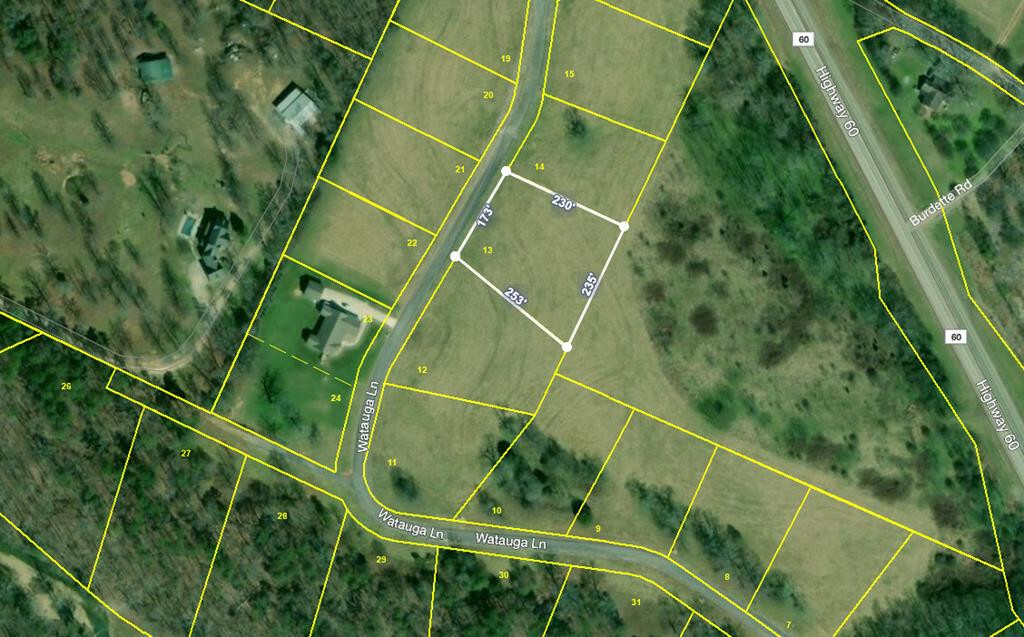 Property Photo: Lot 13 Watauga Lane TN 37308