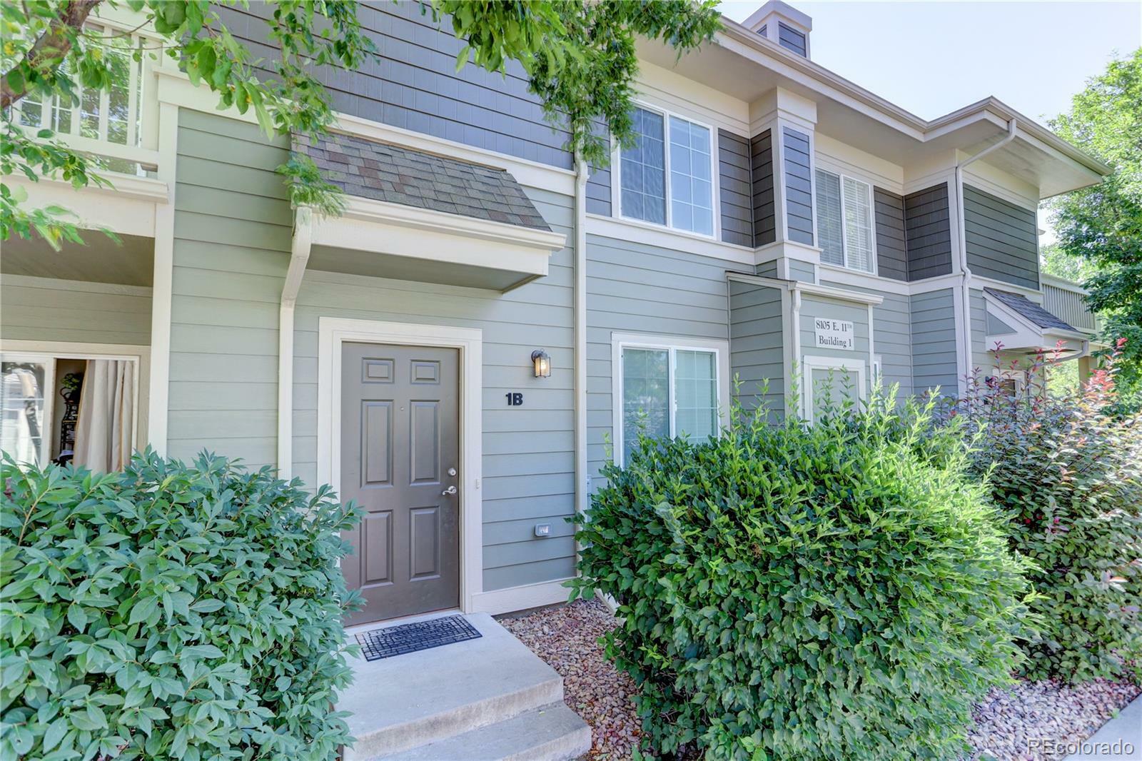 Property Photo: 8105 E 11th Avenue 1B CO 80220