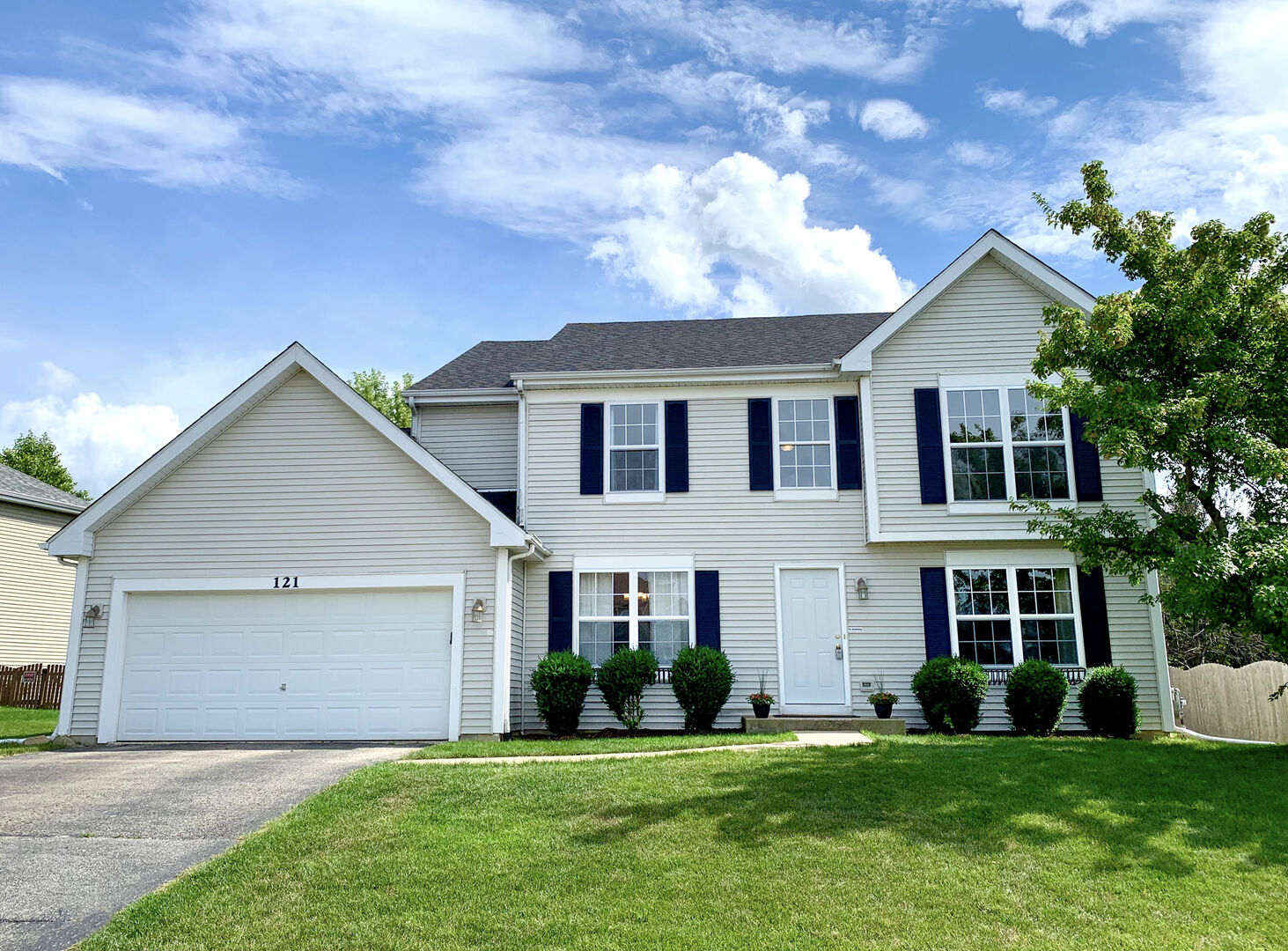 Property Photo: 121 Cobbler Lane IL 60554