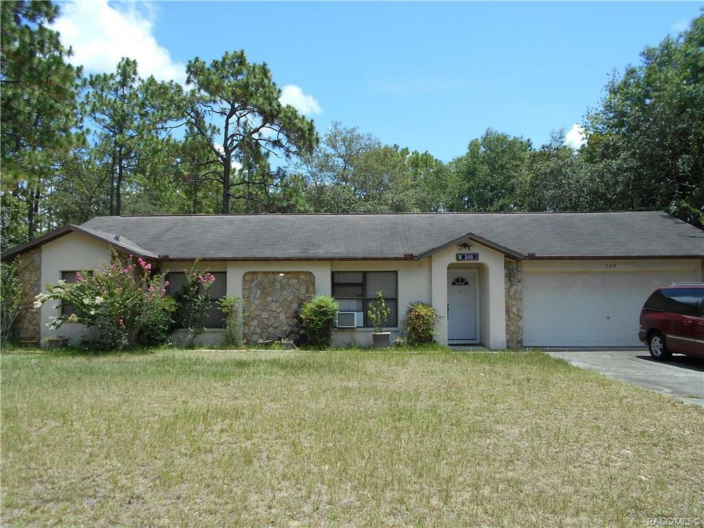 Property Photo:  349 S Roselyn Way  FL 34461 