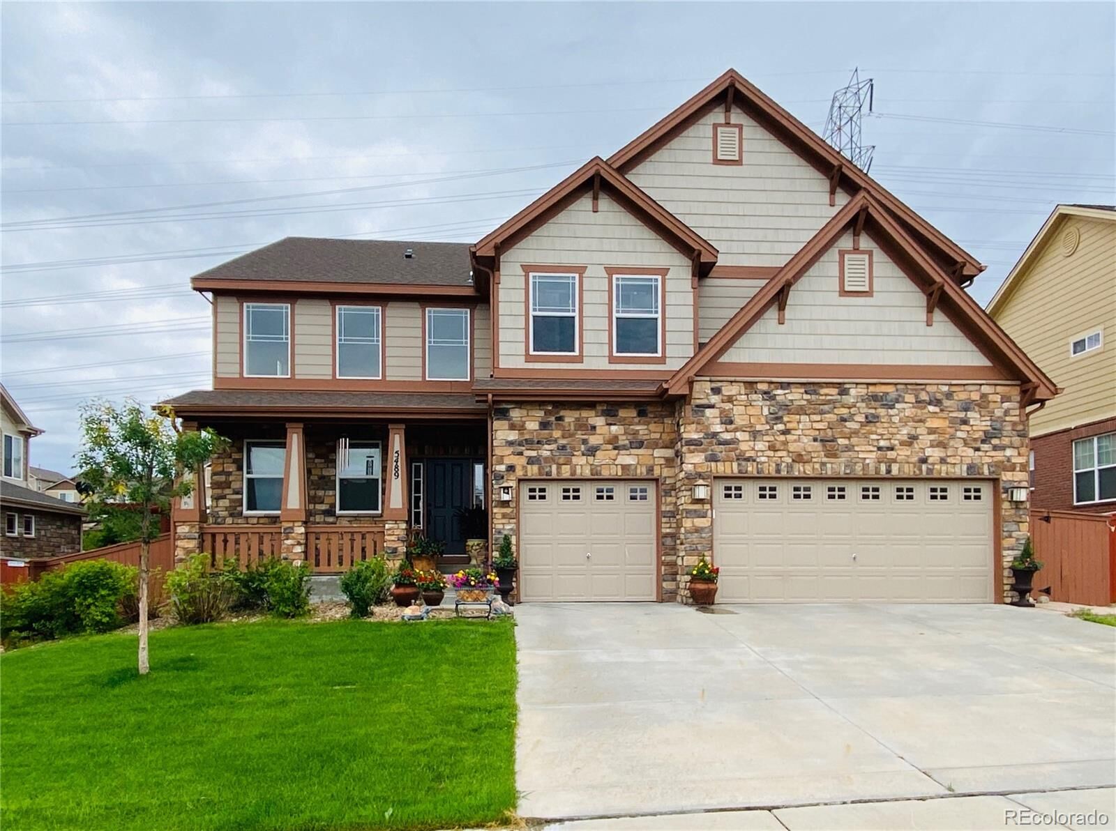 Property Photo: 5489 S Elk Way CO 80016