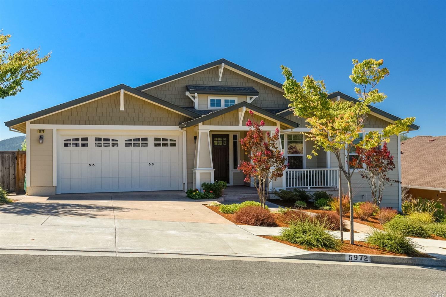 Property Photo:  5972 Vista Ridge Drive  CA 95409 