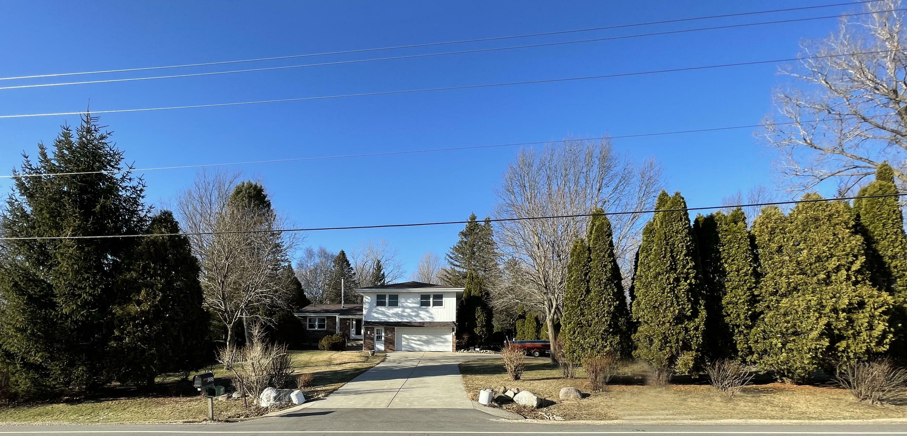 Property Photo:  3496 Hubertus Rd  WI 53033 