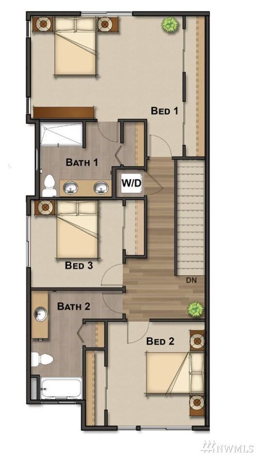 Property Photo:  4901 Courtyard Lane A-1  WA 98275 