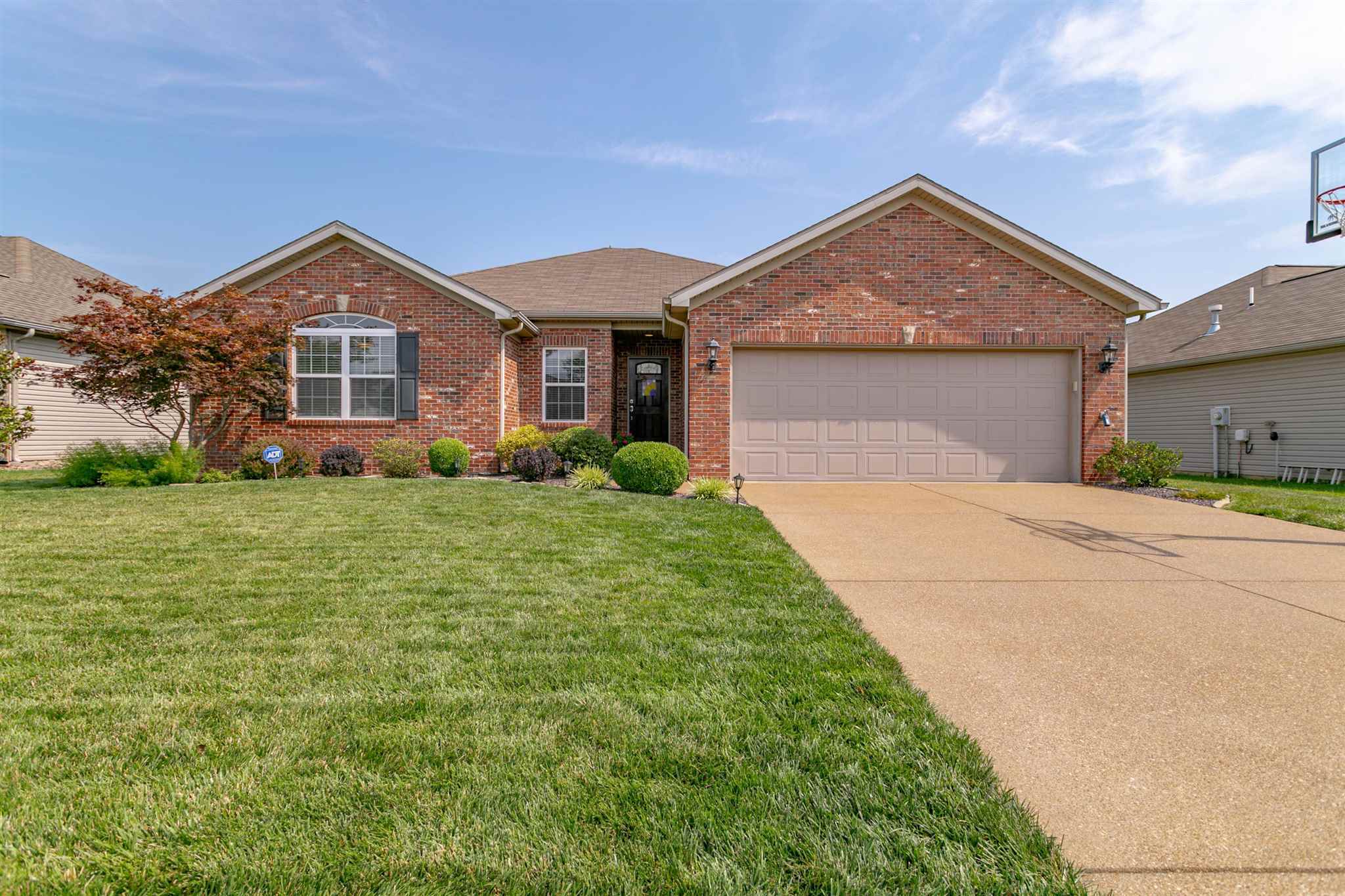 Property Photo: 3800 Canyon Rock Court IN 47725-8282