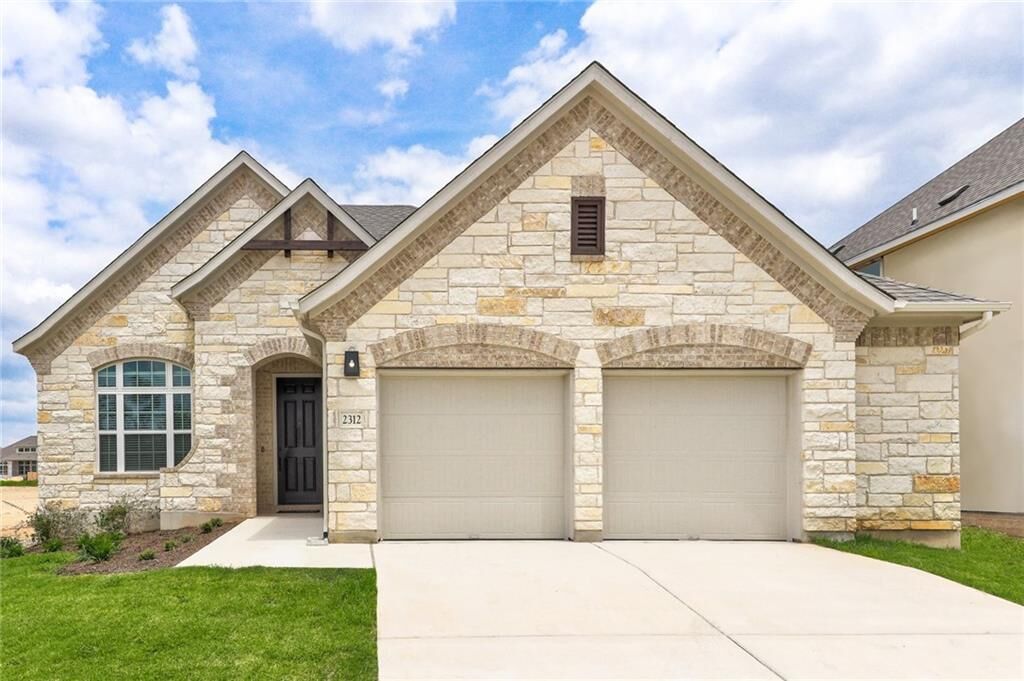 Property Photo:  2312 Gold Dust Trail  TX 78641 