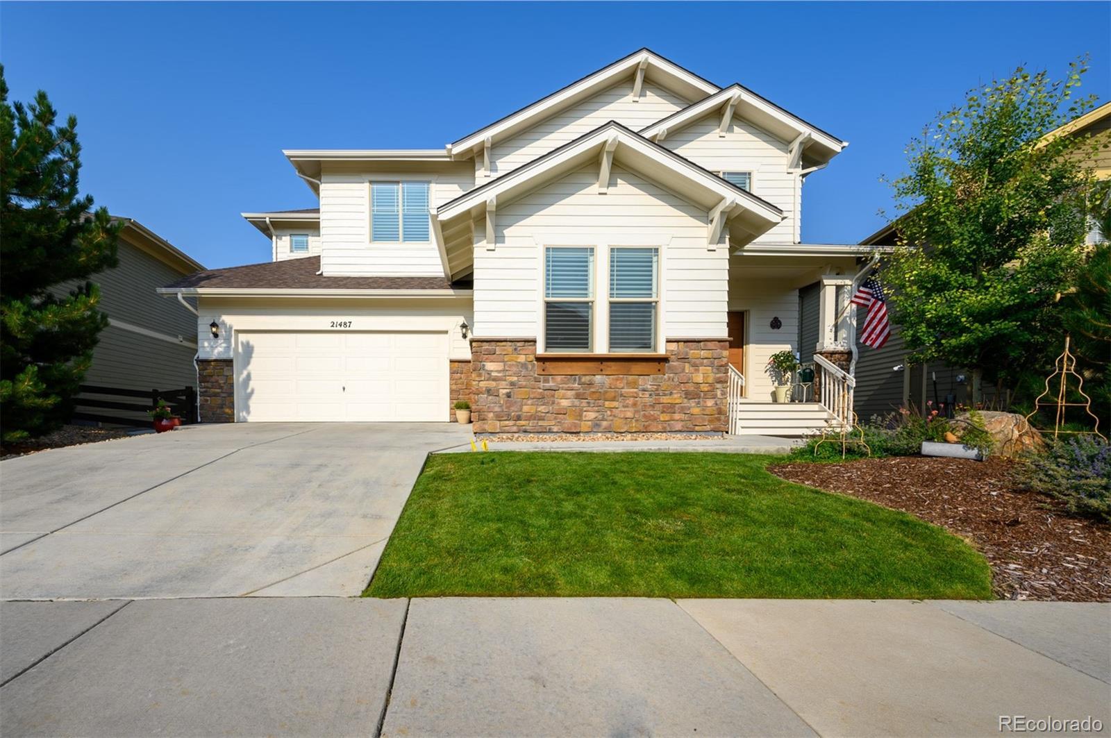 Property Photo: 21487 E Idyllwilde Drive CO 80138