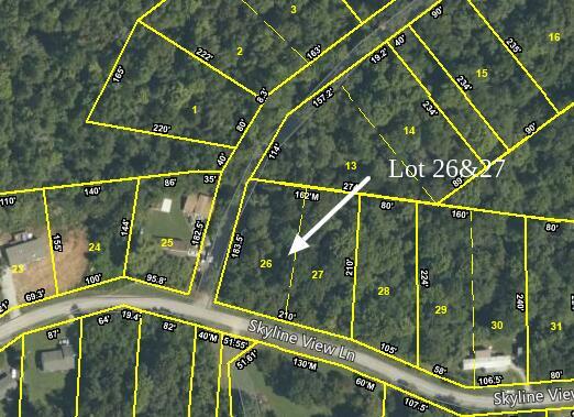 Property Photo:  Lot 26&Amp27 Skyline View Lane  TN 37748 