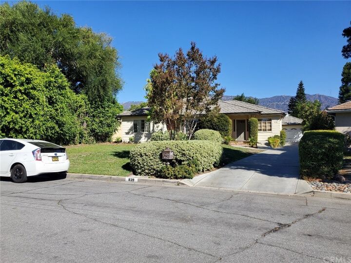 Property Photo:  839 Palo Alto Drive  CA 91007 