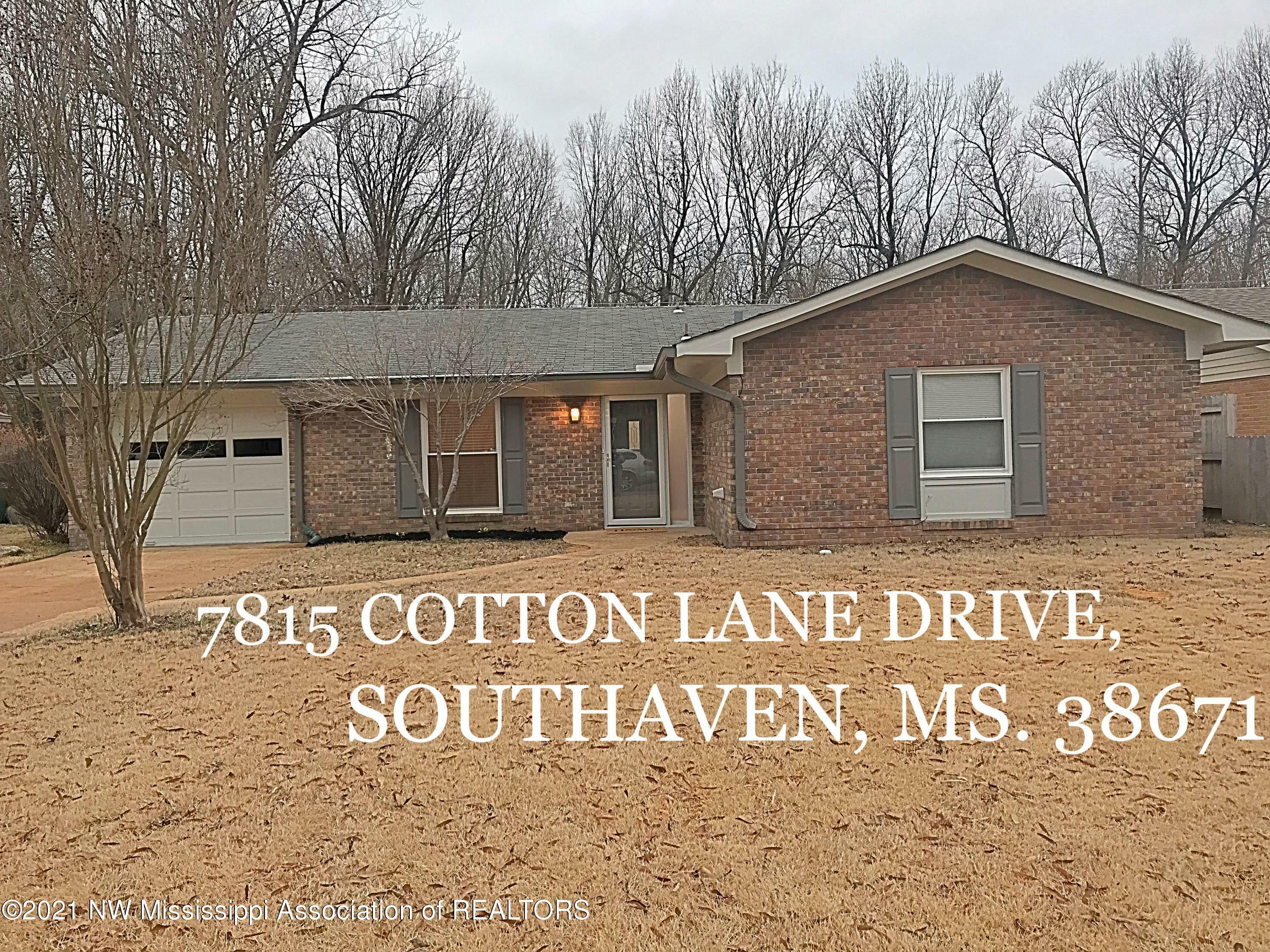 Property Photo: 7815 Cotton Lane Drive MS 38671