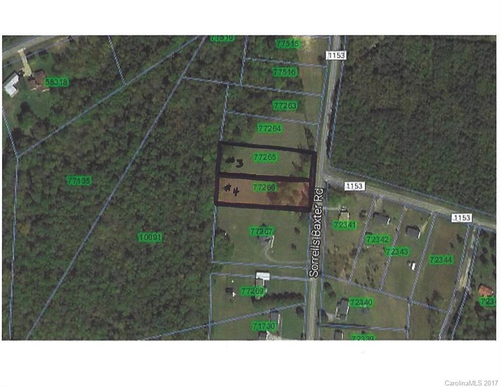 Property Photo: Lot 3&Amp4 Sorrells Baxter Road 3 &Amp 4 NC 28021