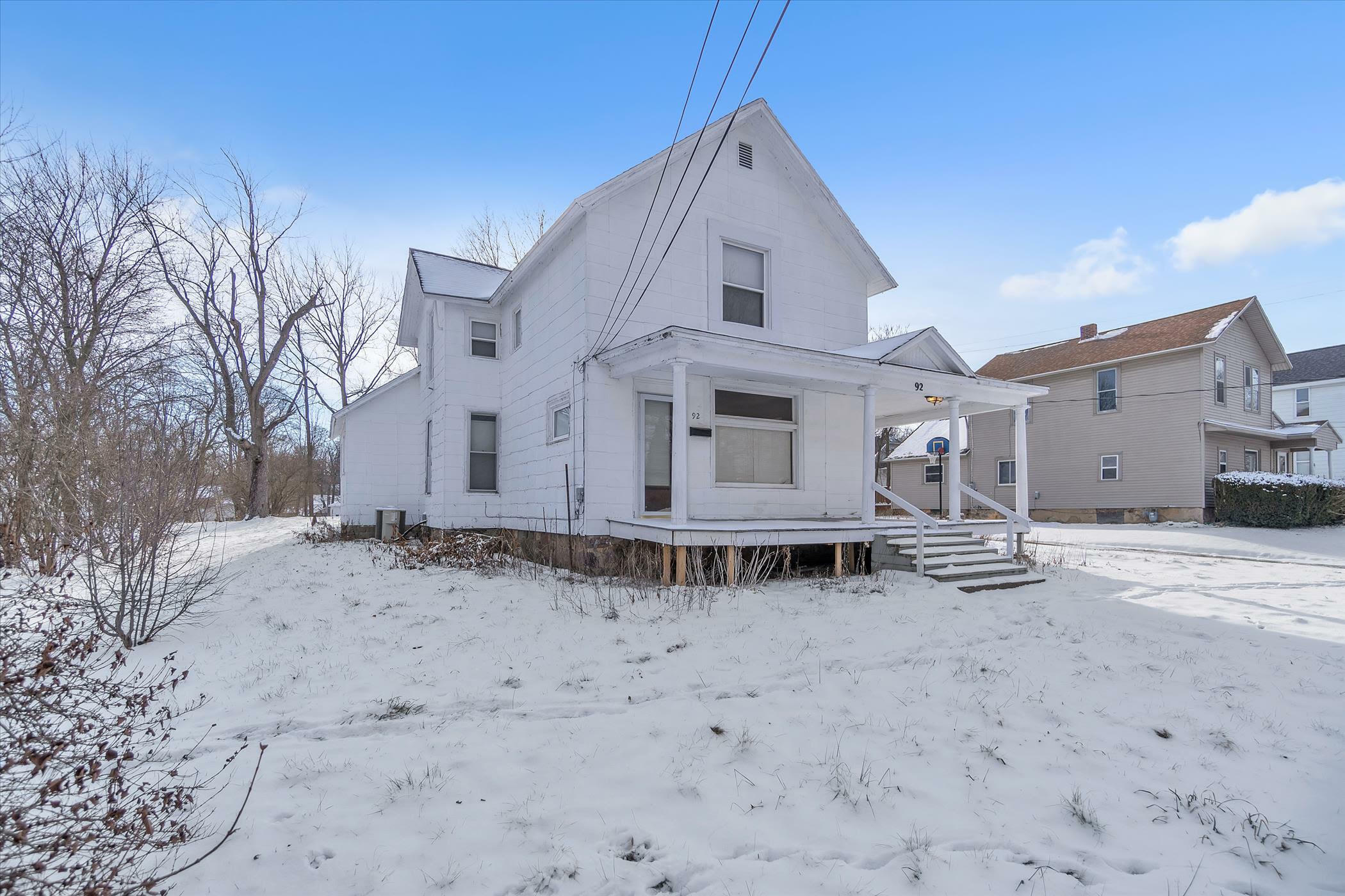 Property Photo:  92 E Sharp Street  MI 49242 