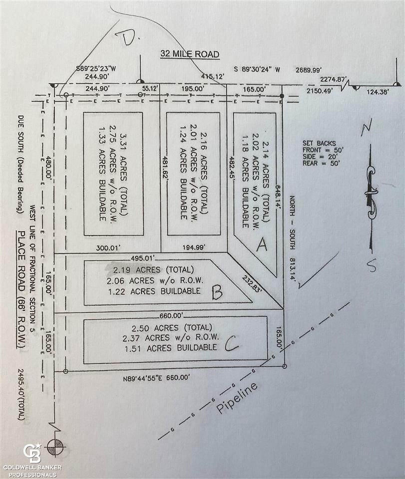 Property Photo: 00 32 Mile Rd. MI 48040
