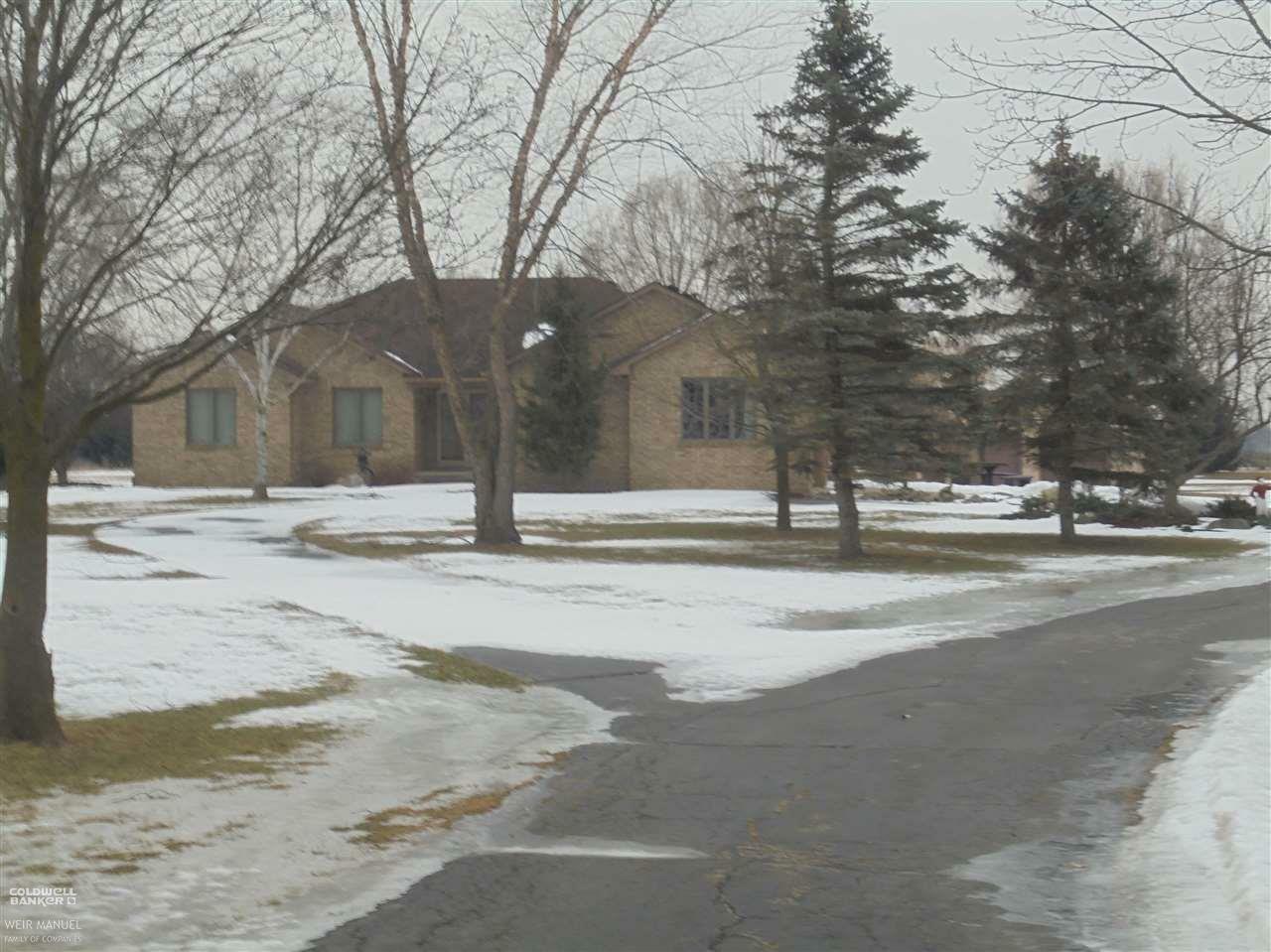 Property Photo:  16960 Armada Center Road  MI 48005 