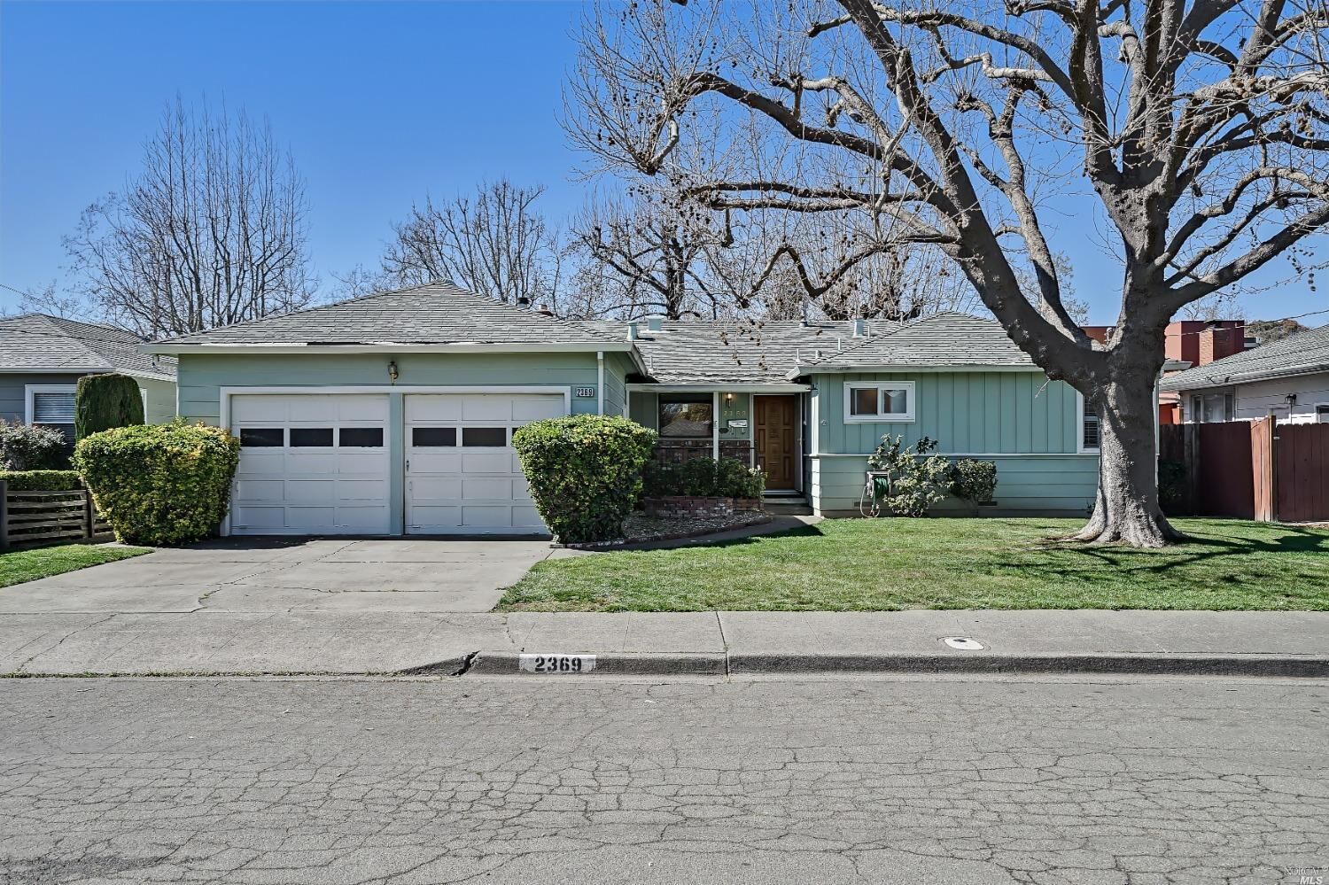 Property Photo:  2369 Nordyke Avenue  CA 95403 
