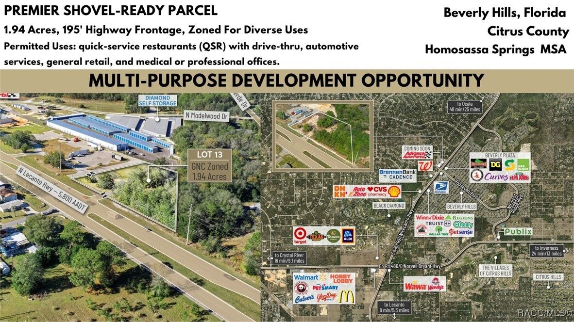 Property Photo:  00 N Modelwood Drive  FL 34465 