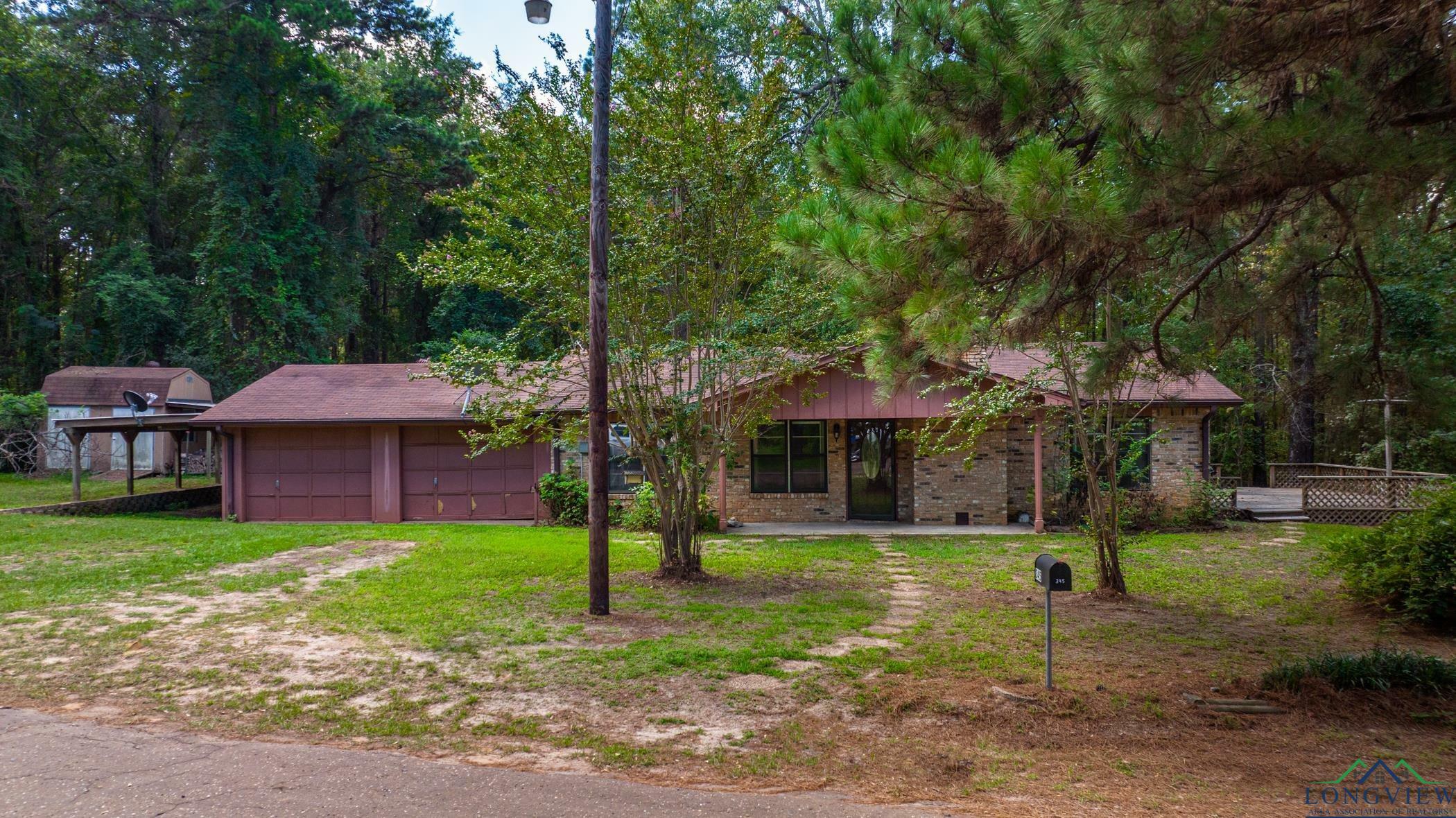 Property Photo:  345 Tejas Rd.  TX 75657 