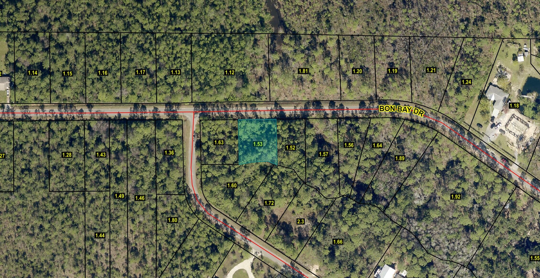 Property Photo:  Lot 1.53 Bon Bay Drive  FL 32583 