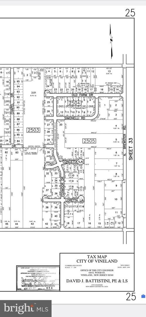 Property Photo: E Oak Road E NJ 08361