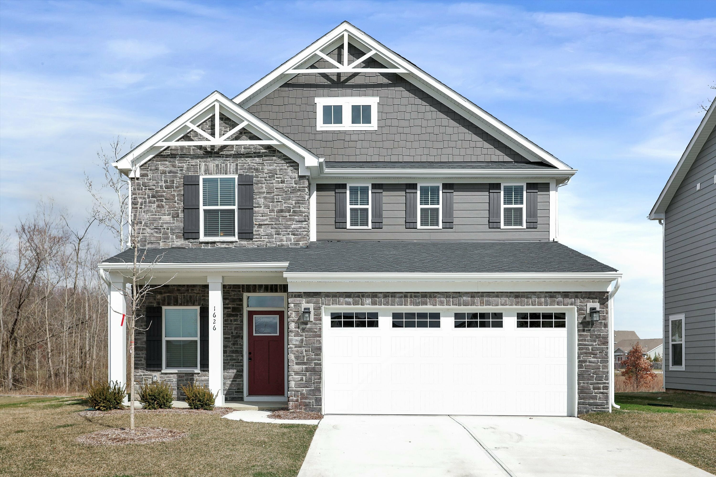Property Photo: 1626 Moose Ridge Lane IN 46074