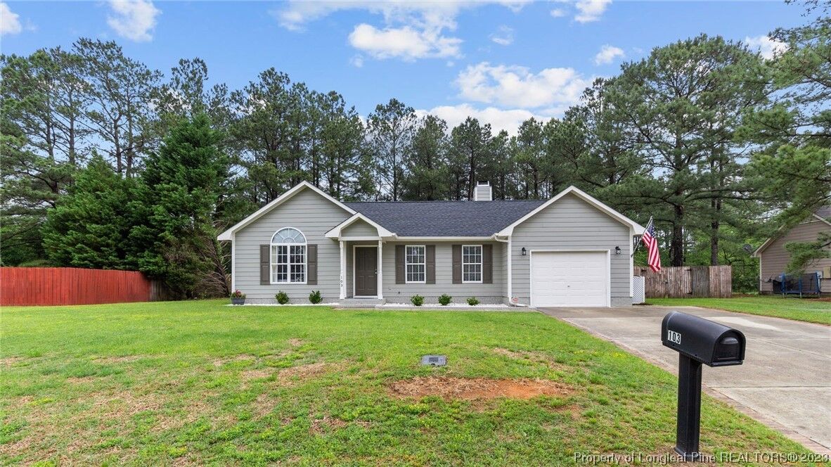 Property Photo:  103 Horace Court  NC 28376 