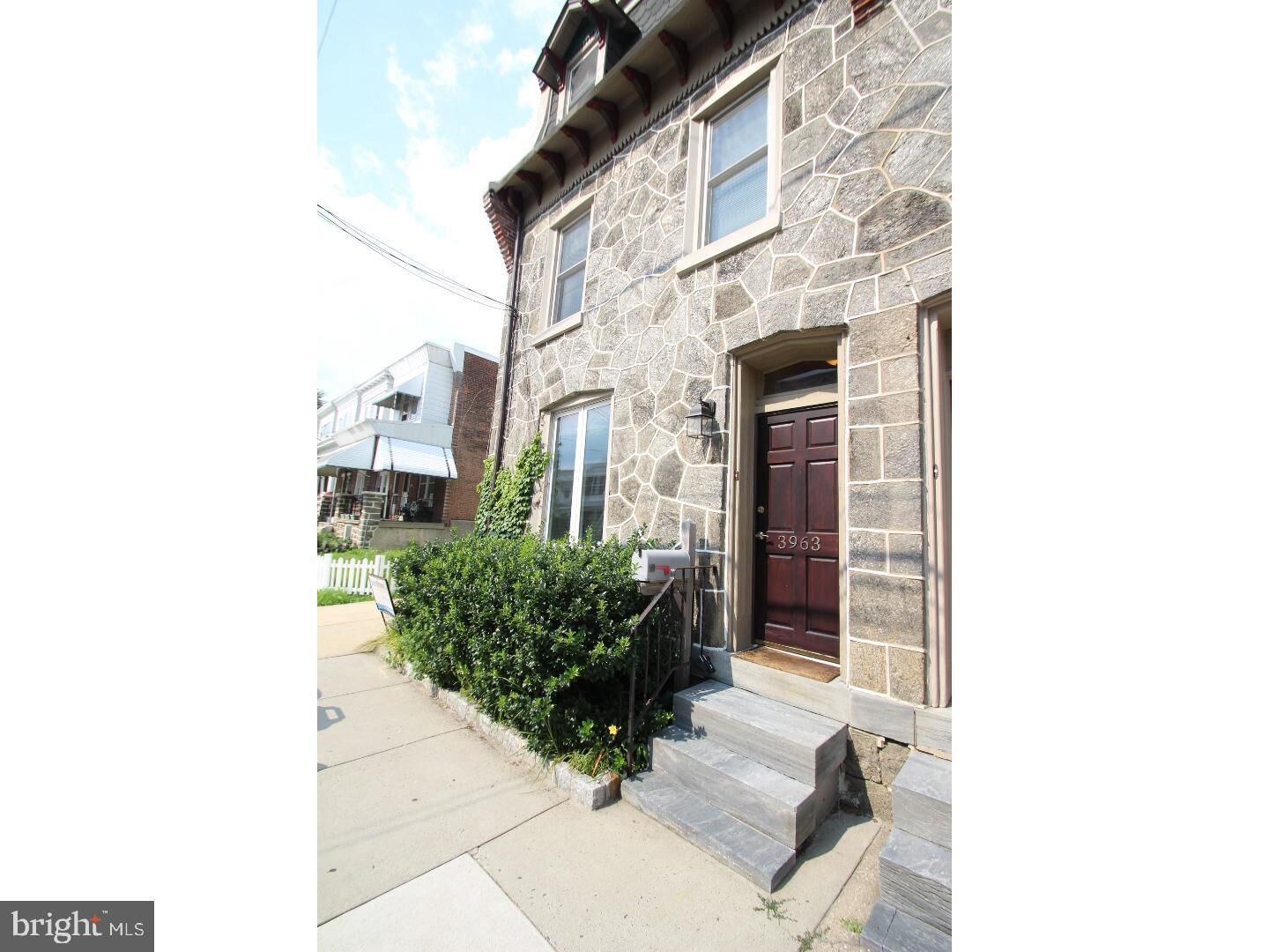 Property Photo: 3963 Terrace Street PA 19128