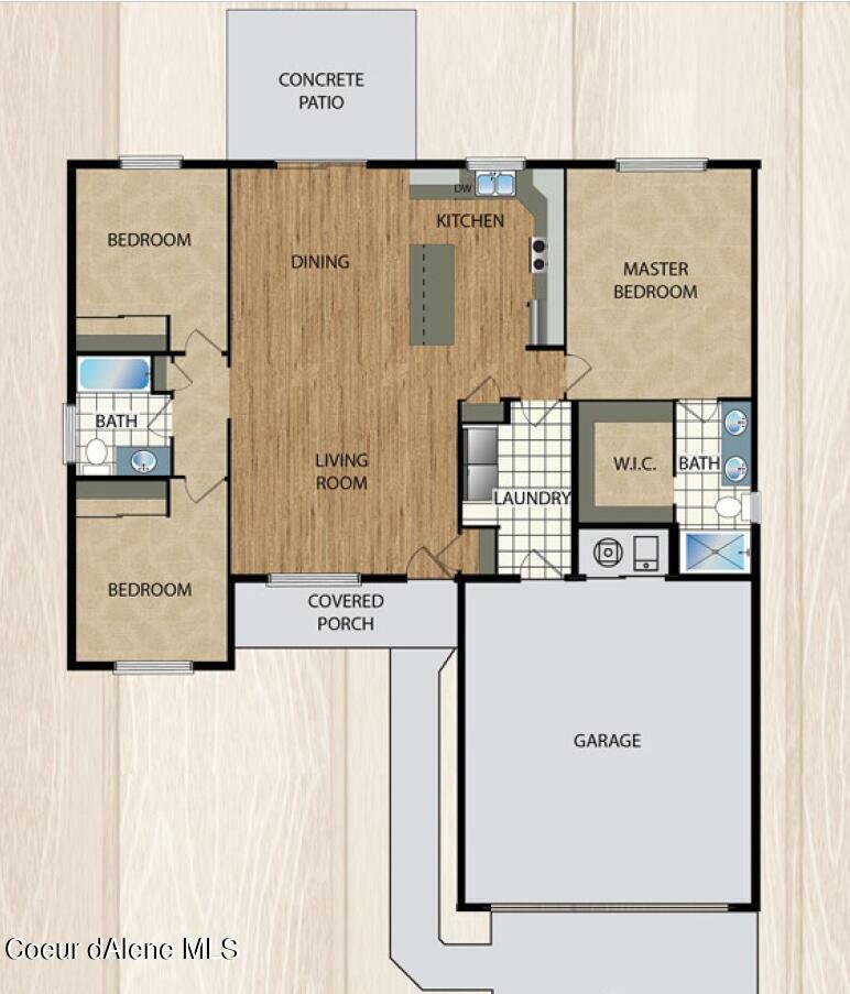 Property Photo: 8884 W Disc Ave ID 83858