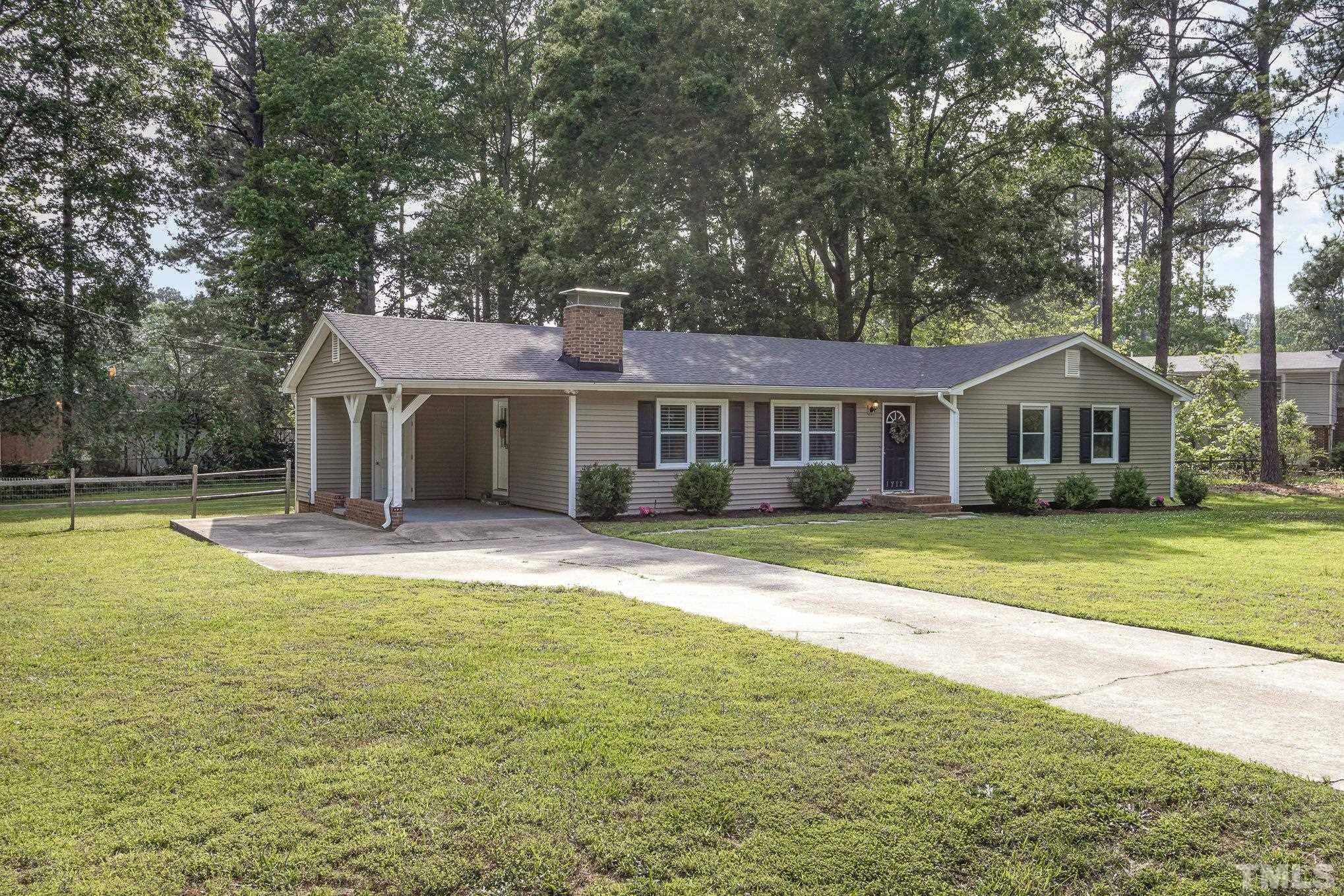 Property Photo:  1712 Riverview Road  NC 27610 