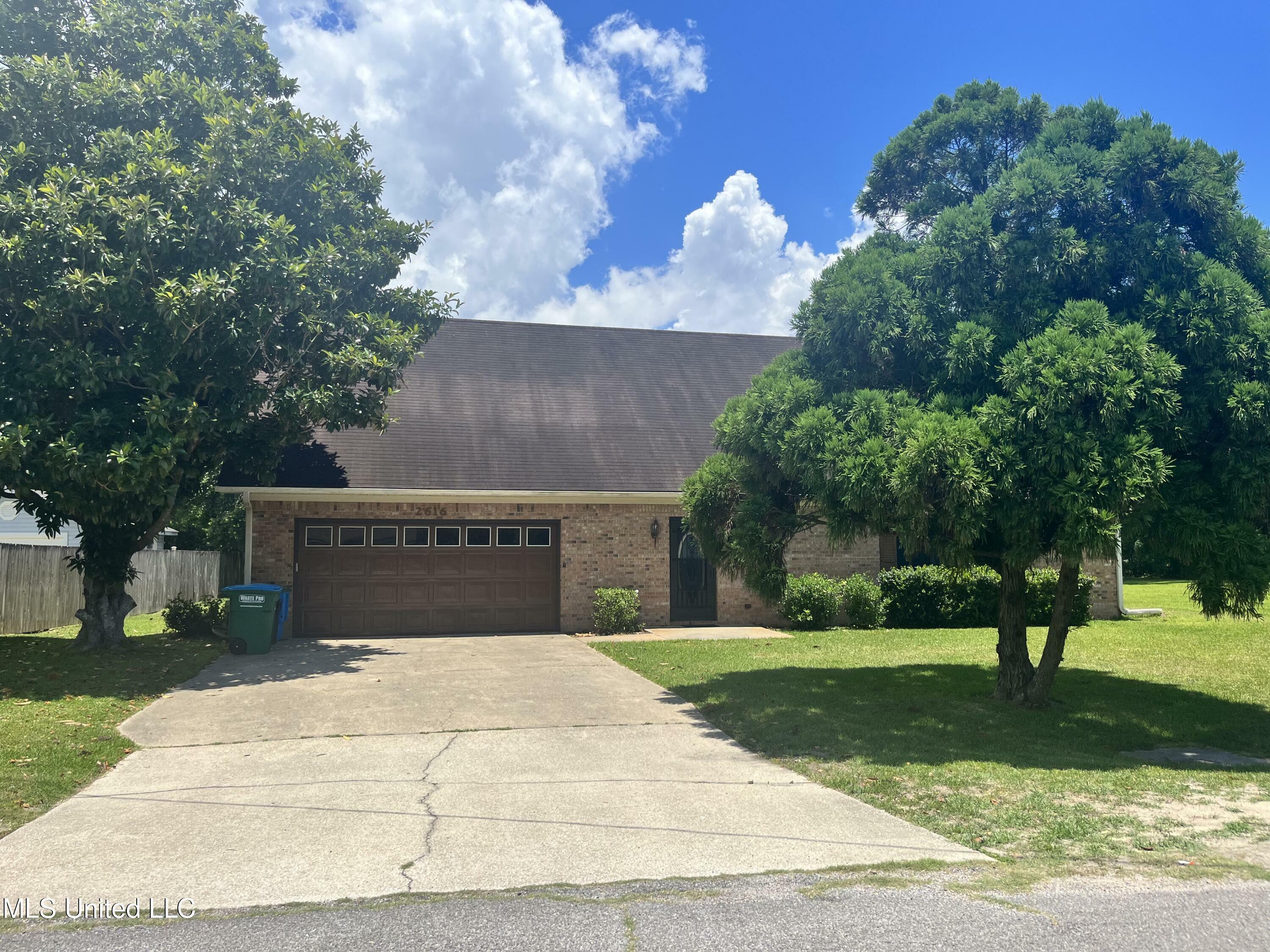 Property Photo:  2616 Gina Street  MS 39581 